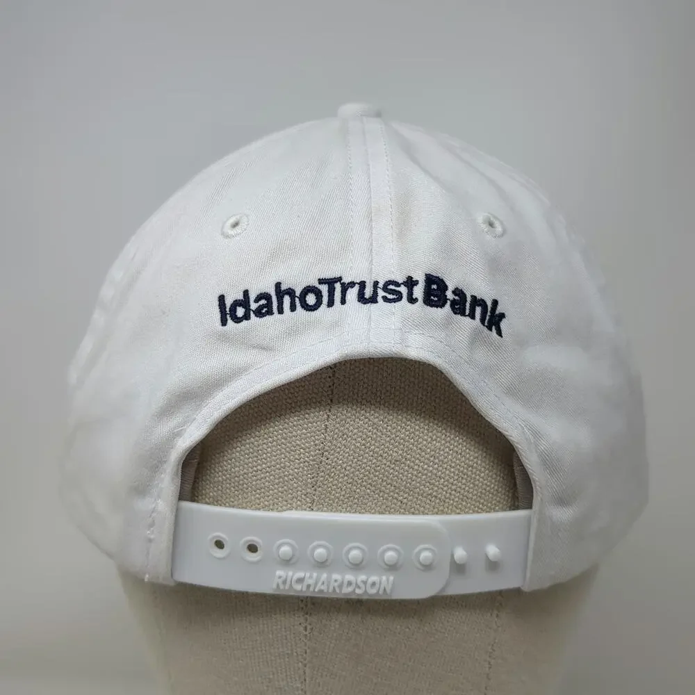 Richardson Snapback White L Idaho Trust Bank 30th Anniversary Hat Embroidered